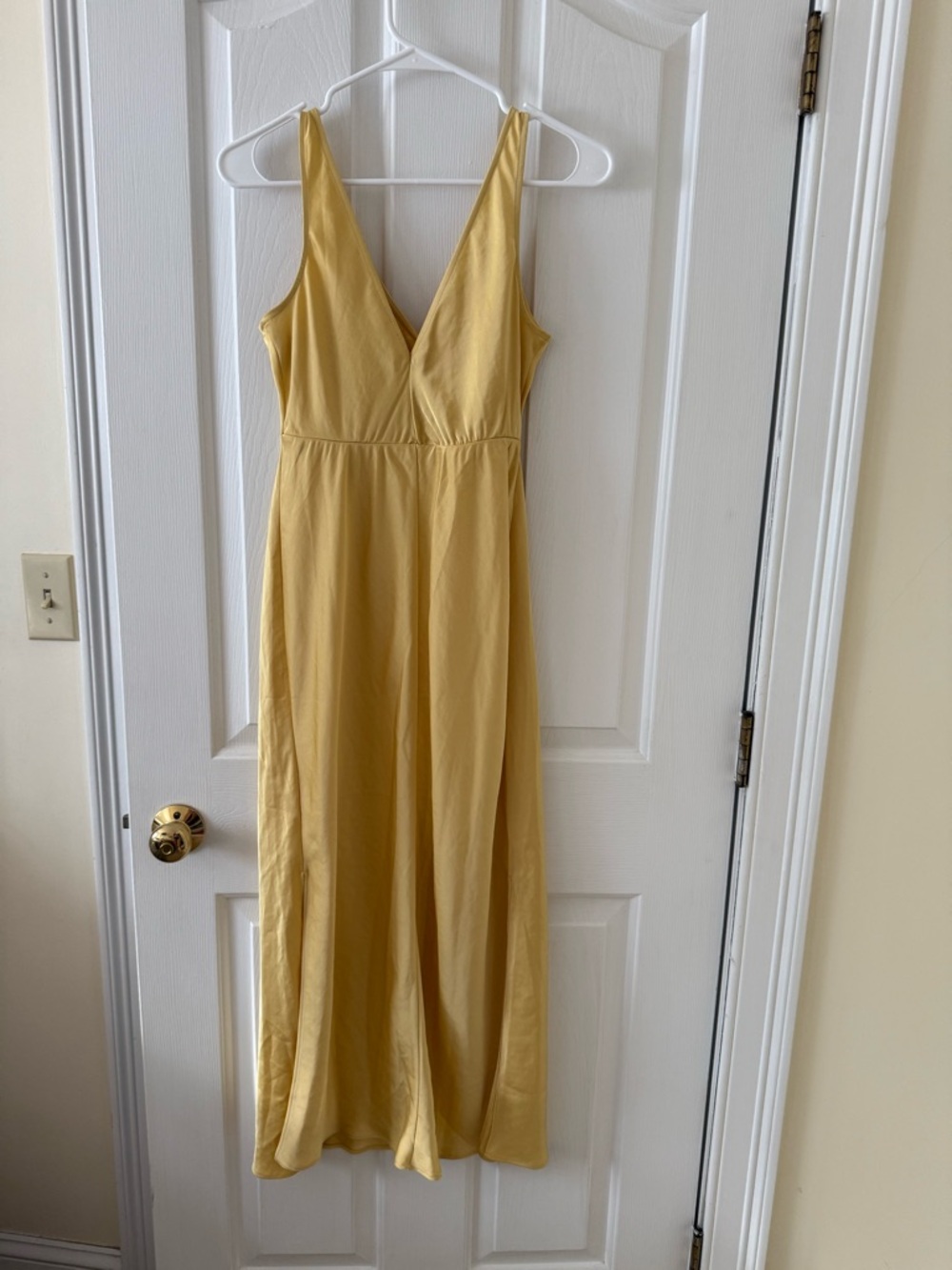 Yellow Slip Maxi Dress - Women - Picture 4 of 4